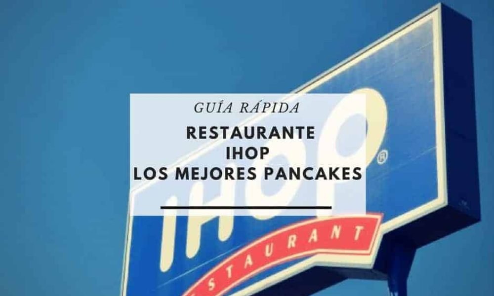 Desayunar en IHOP