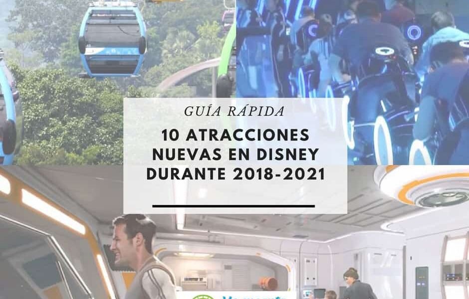 Atracciones nuevas en Disney