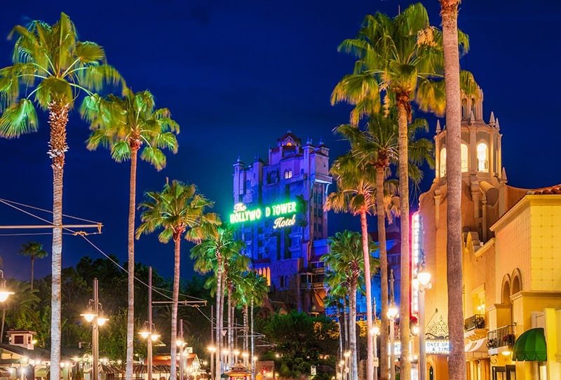 Torre del Terror en Hollywood Studios