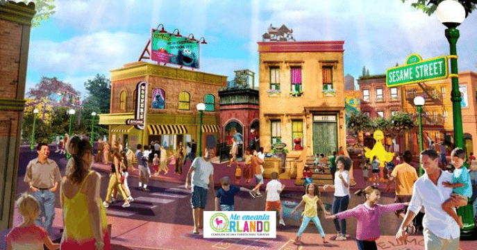 Cuál es el mejor parque temático de Orlando- Zona Sesame Street