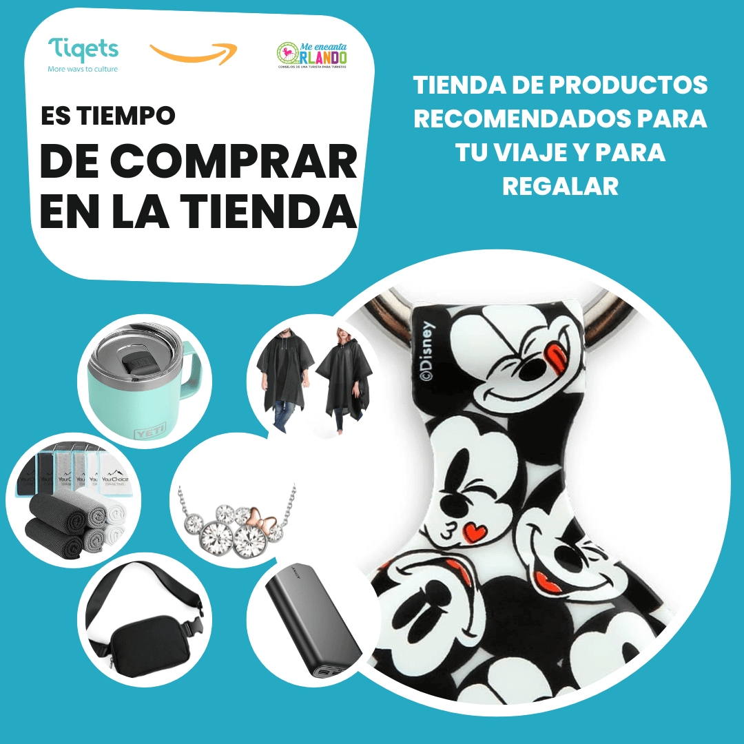 tienda de productos recomendados para tu viaje a Orlando y para regalar