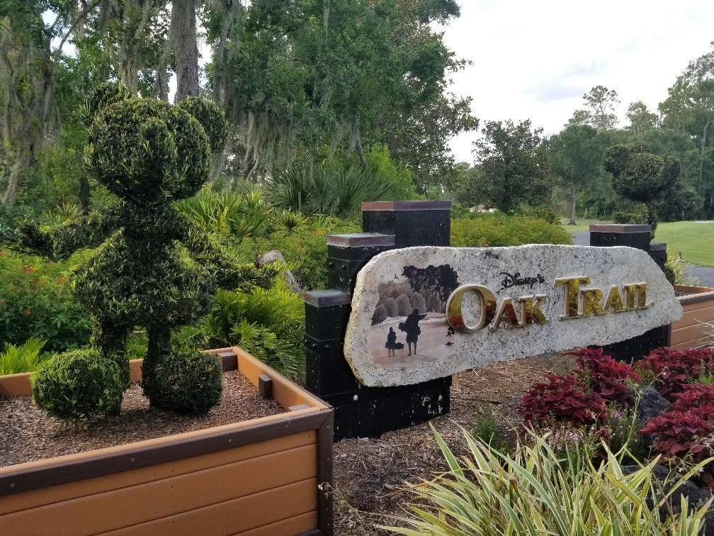 Entrada de Disney's Oak Trail Golf Course