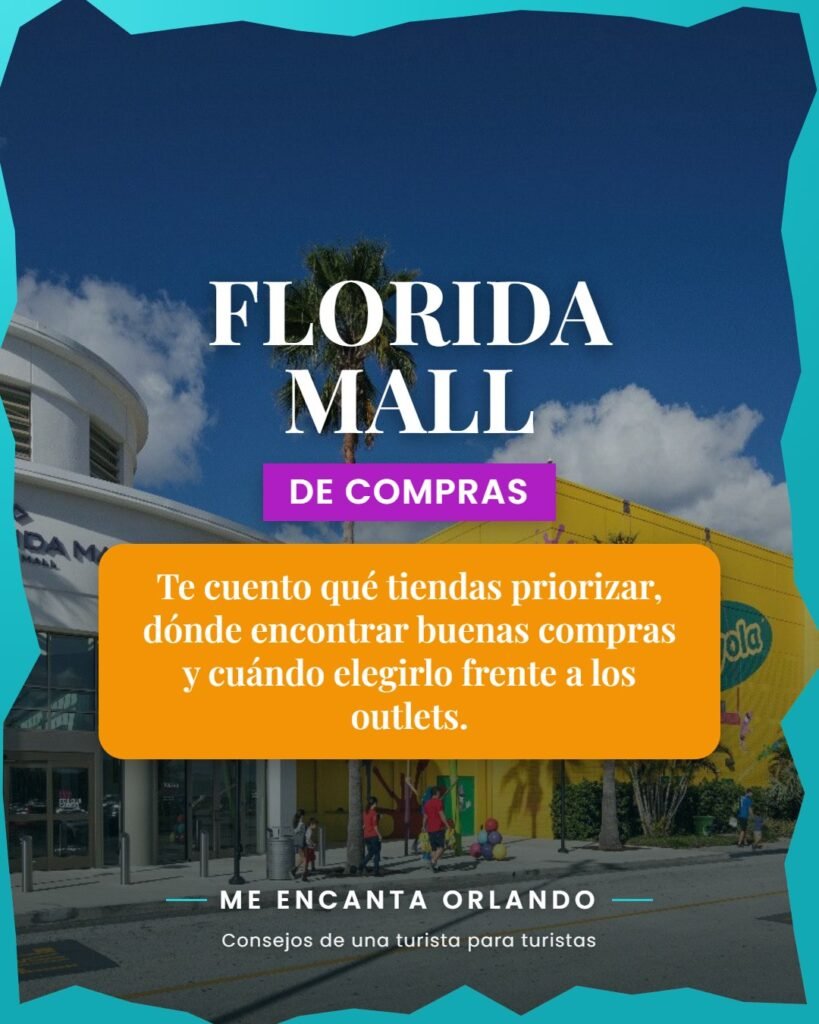 Florida Mall en Orlando con tiendas populares, opciones de compras y guía para visitantes