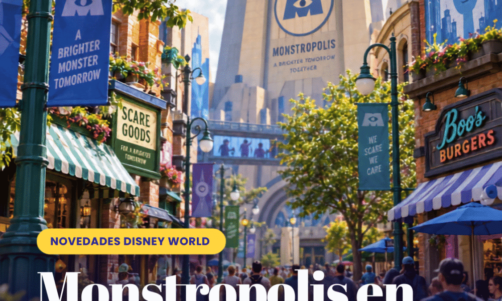 Monstropolis en Disney’s Hollywood Studios con la ciudad inspirada en Monsters, Inc. y novedades previstas para 2027
