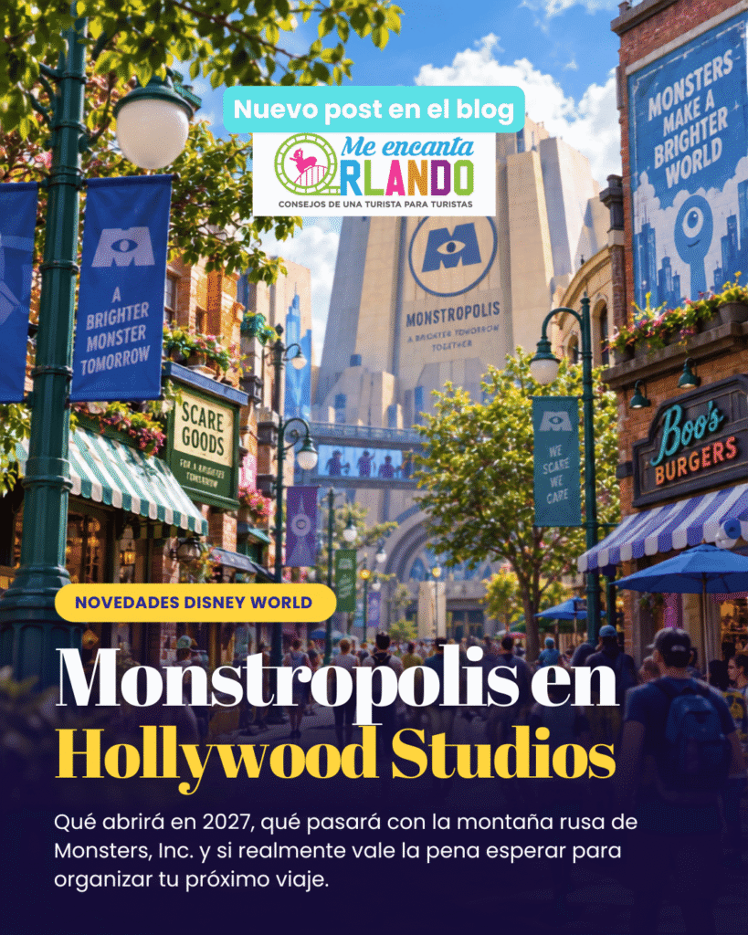 Monstropolis en Disney’s Hollywood Studios con la ciudad inspirada en Monsters, Inc. y novedades previstas para 2027