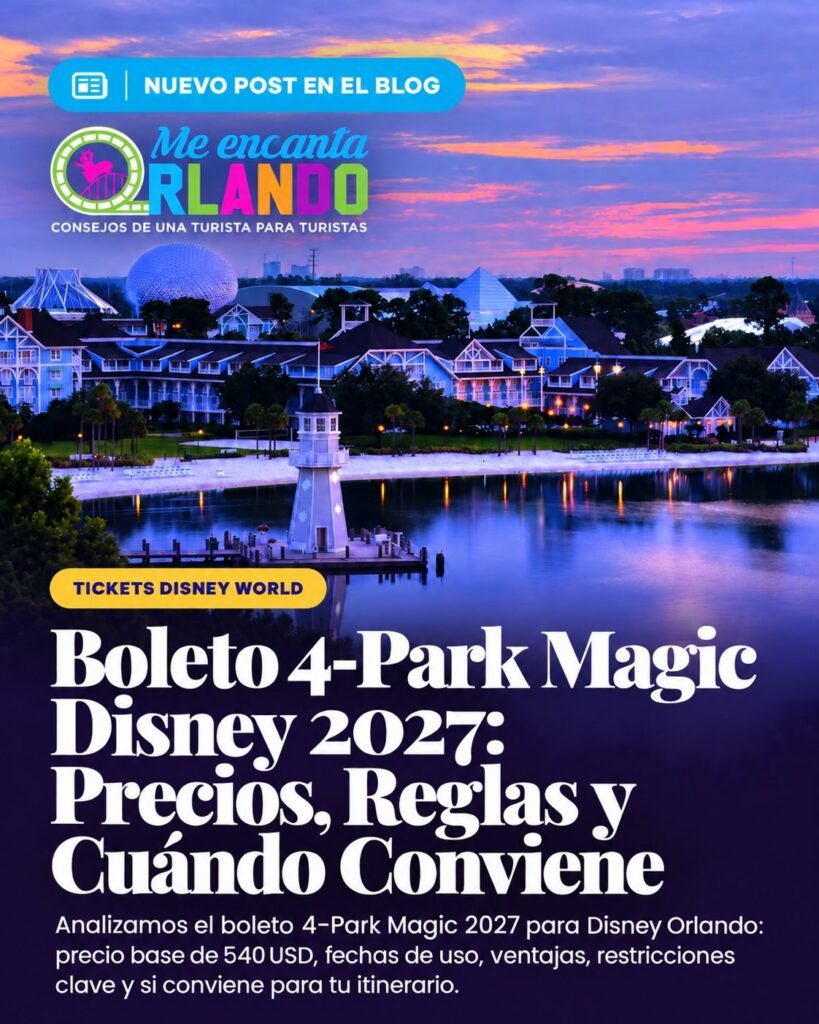 Boleto 4 park magic 2027